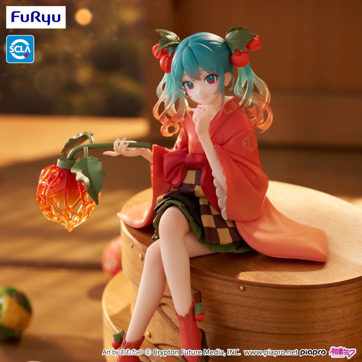 Hatsune Miku Flower Fairy Winter Cherry Noodle Stopper Figure | Official Furyu
