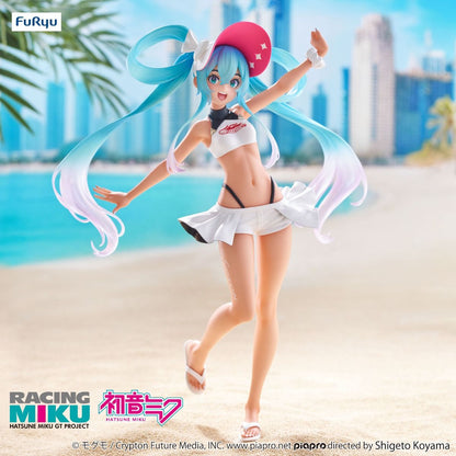 Racing Miku 2024 Summer Holiday Ver. Trio-Try-iT Figure | Official Furyu Collectible