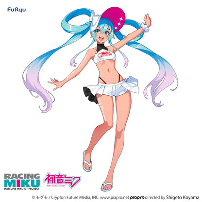 Racing Miku 2024 Summer Holiday Ver. Trio-Try-iT Figure | Official Furyu Collectible