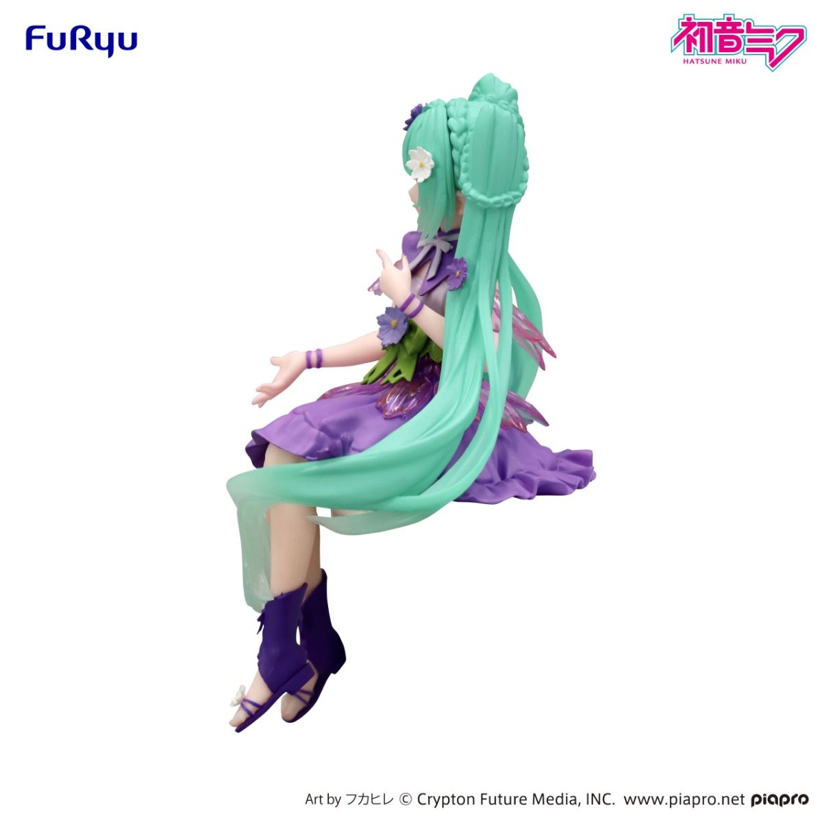 Hatsune Miku Noodle Stopper Figure Flower Fairy Cosmos Purple Color Ver.