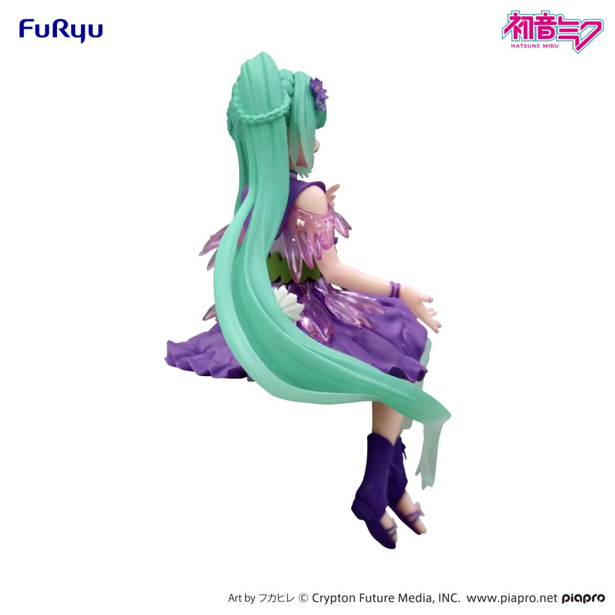 Hatsune Miku Noodle Stopper Figure Flower Fairy Cosmos Purple Color Ver.