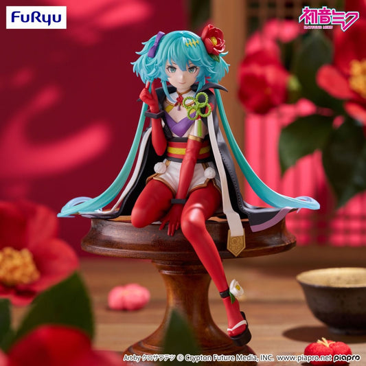 Flower Fairy Camellia Hatsune Miku Noodle Stopper Figure