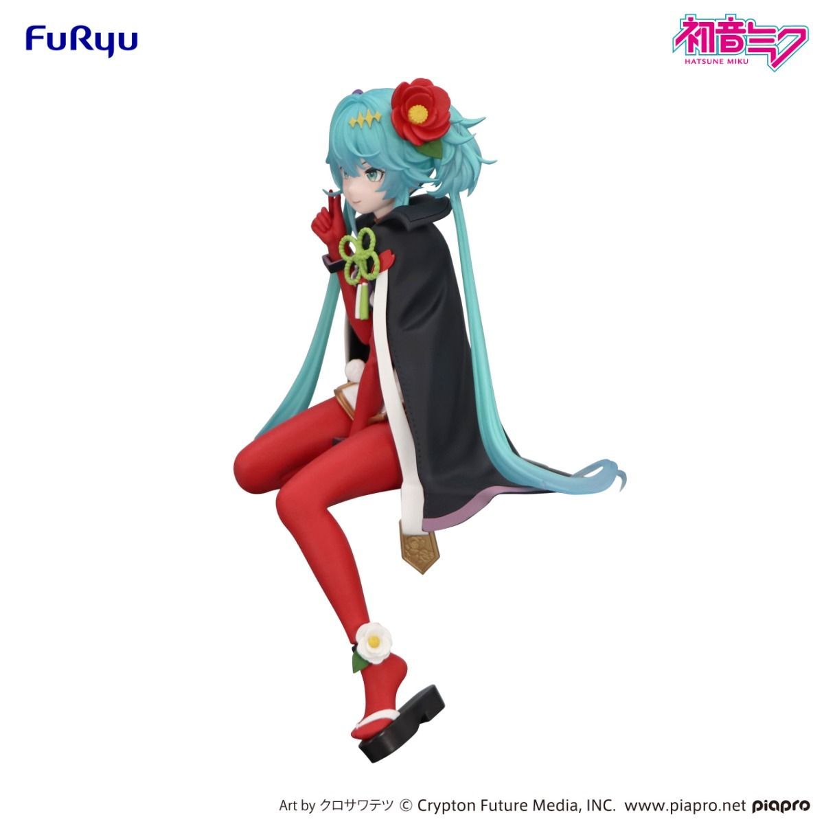 Flower Fairy Camellia Hatsune Miku Noodle Stopper Figure