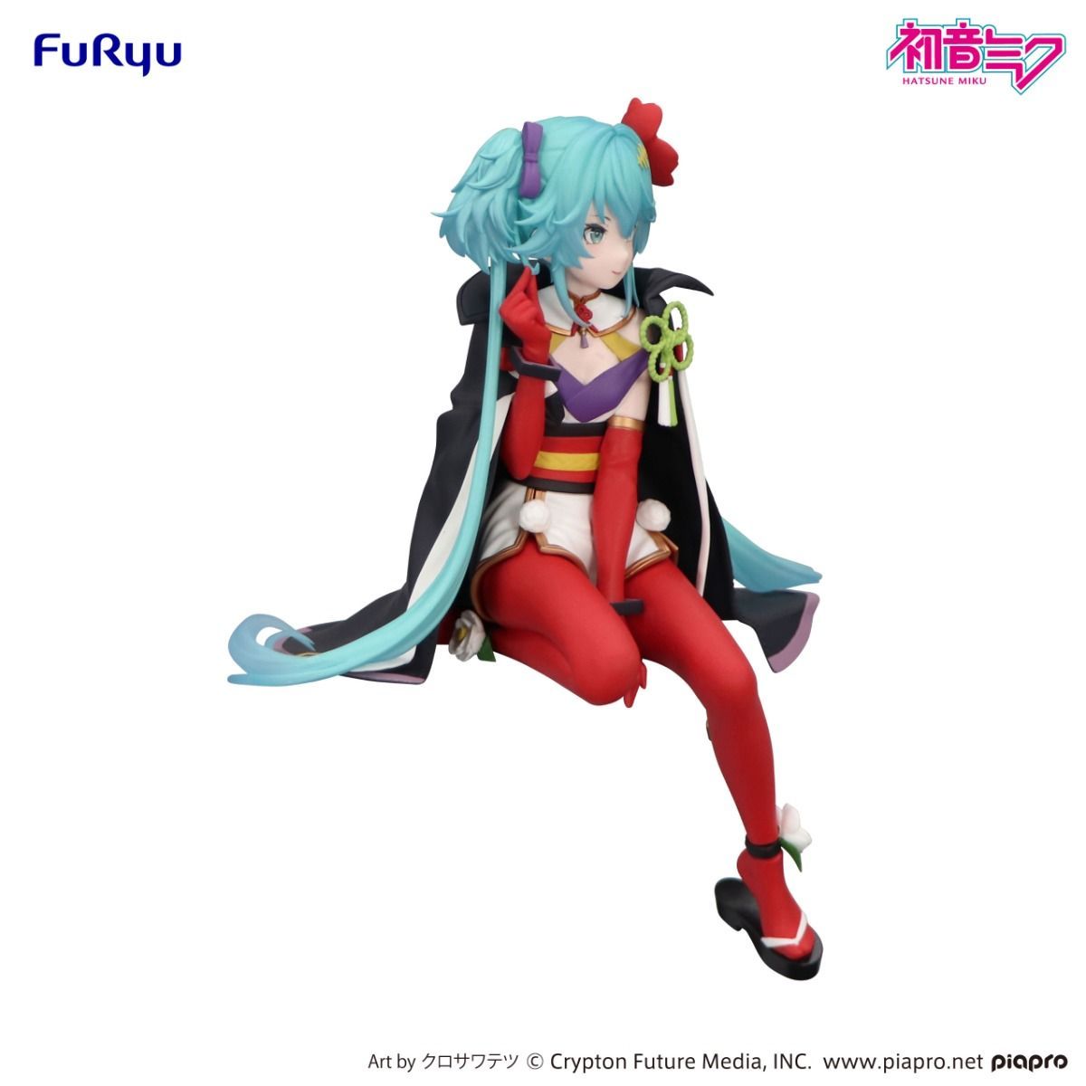 Flower Fairy Camellia Hatsune Miku Noodle Stopper Figure