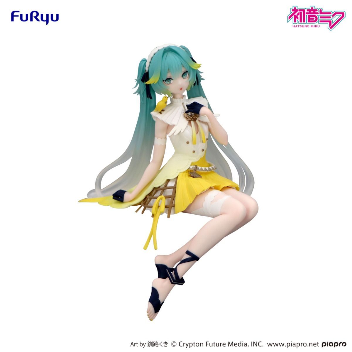 Canary Bird Hatsune Miku Noodle Stopper Figure