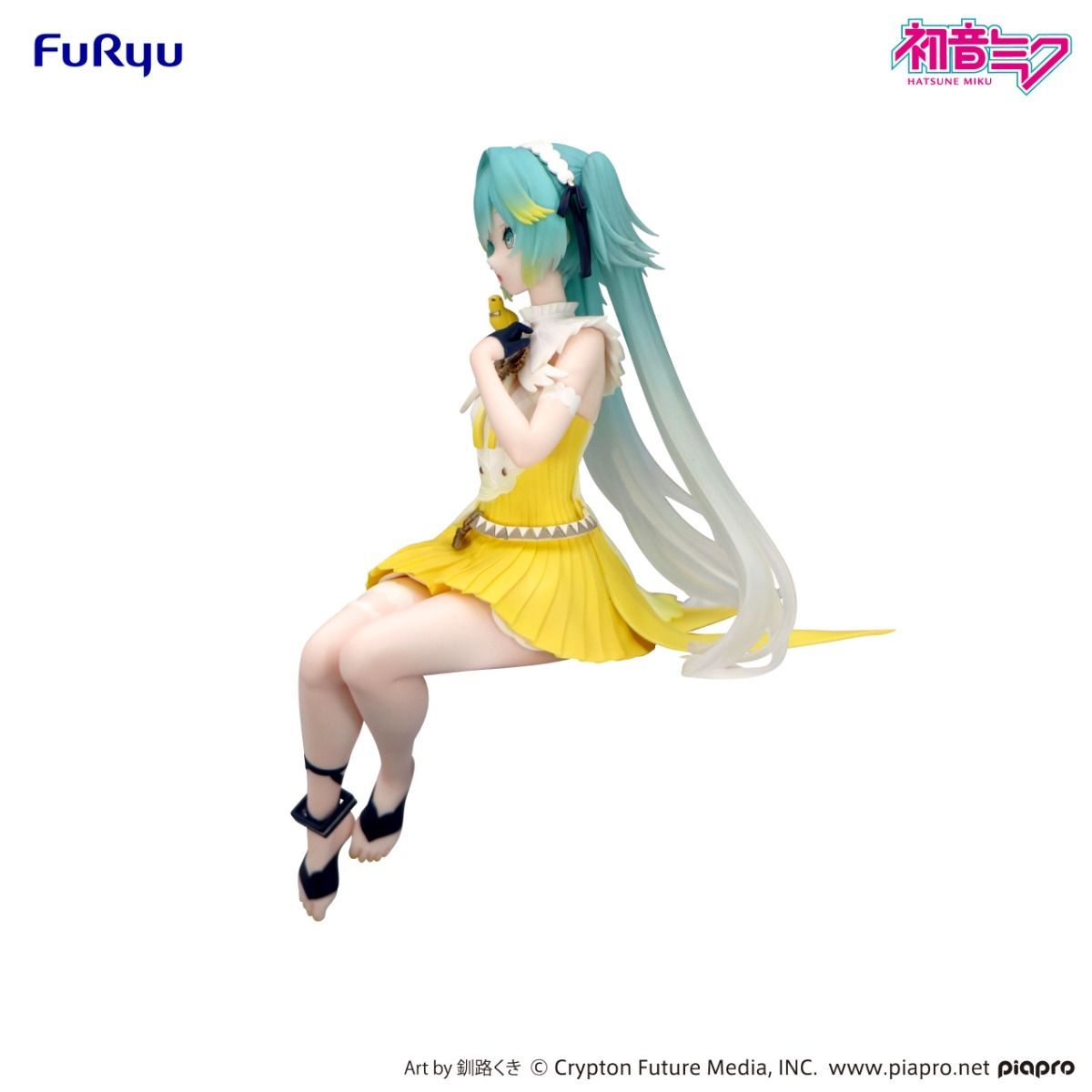 Canary Bird Hatsune Miku Noodle Stopper Figure