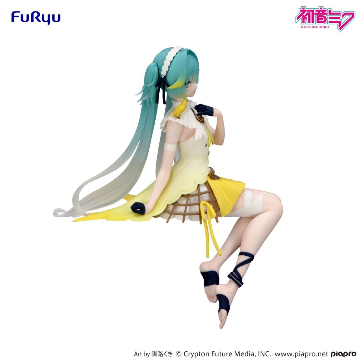 Canary Bird Hatsune Miku Noodle Stopper Figure