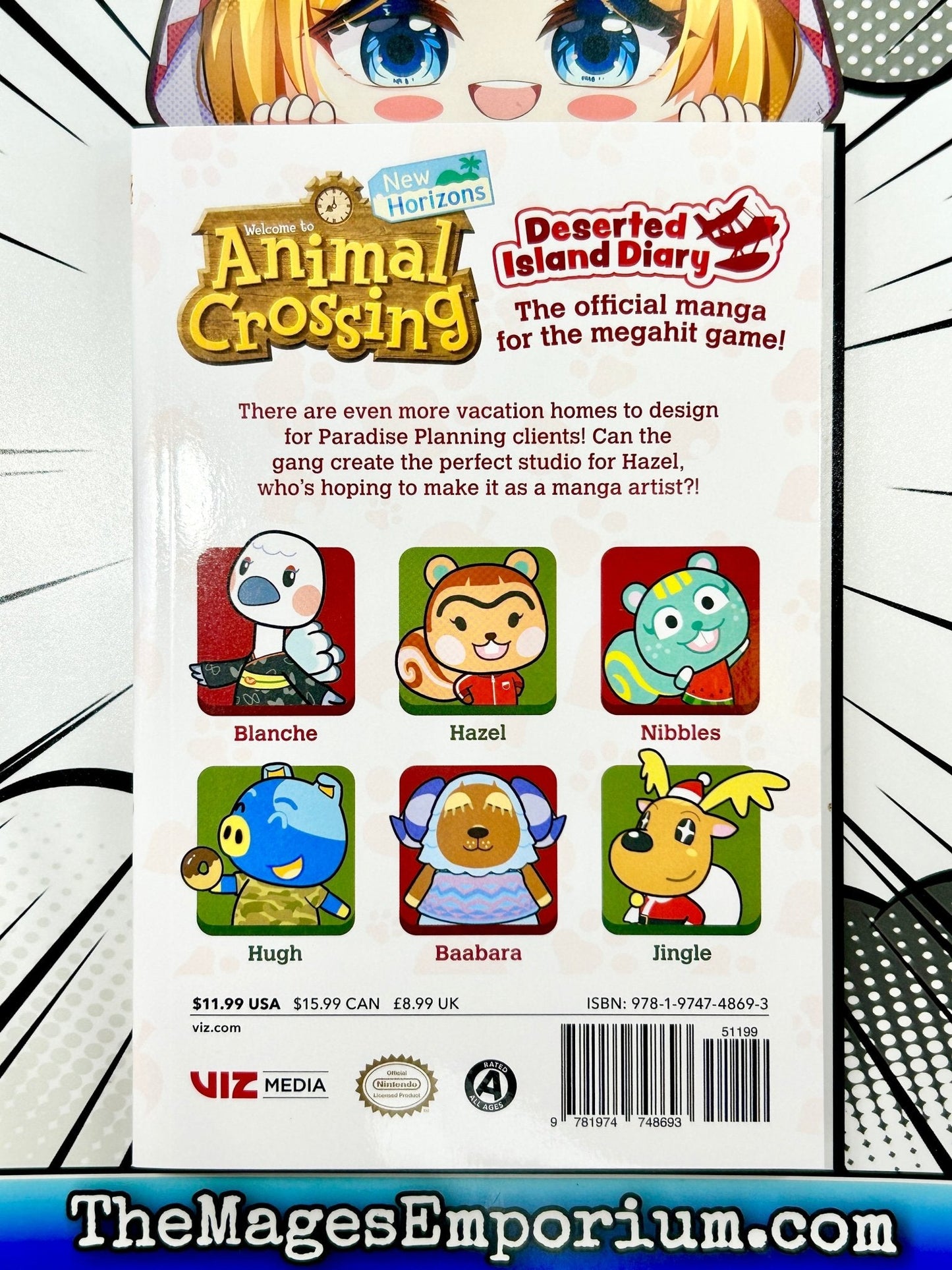 Animal Crossing: New Horizons Deserted Island Diary Vol 7 BRAND NEW RELEASE