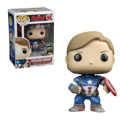 POP! Marvel: 92 Avengers 2, CPT America (Unmasked) Exclusive