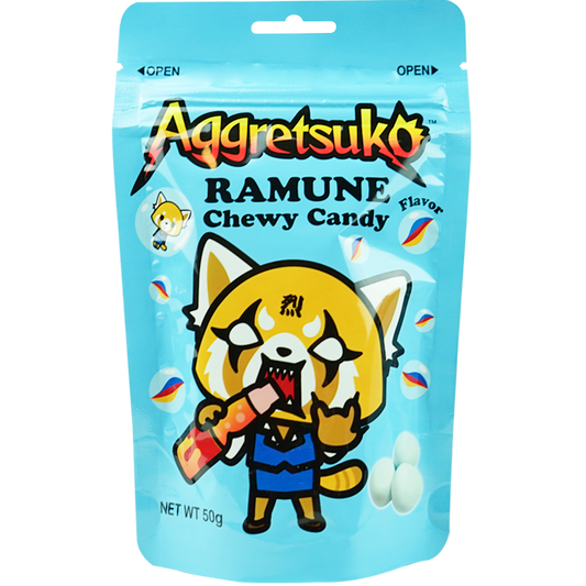 Aggretsuko Ramune Chewy Candy 1.76 ounces