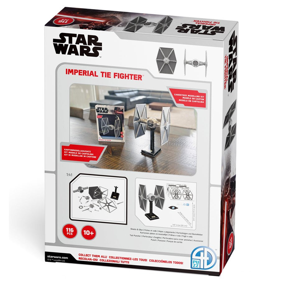 4D Model Kit: Star Wars - Imperial TIE Fighter