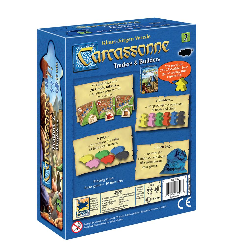 Carcassonne Expansion 2: Traders and Builders