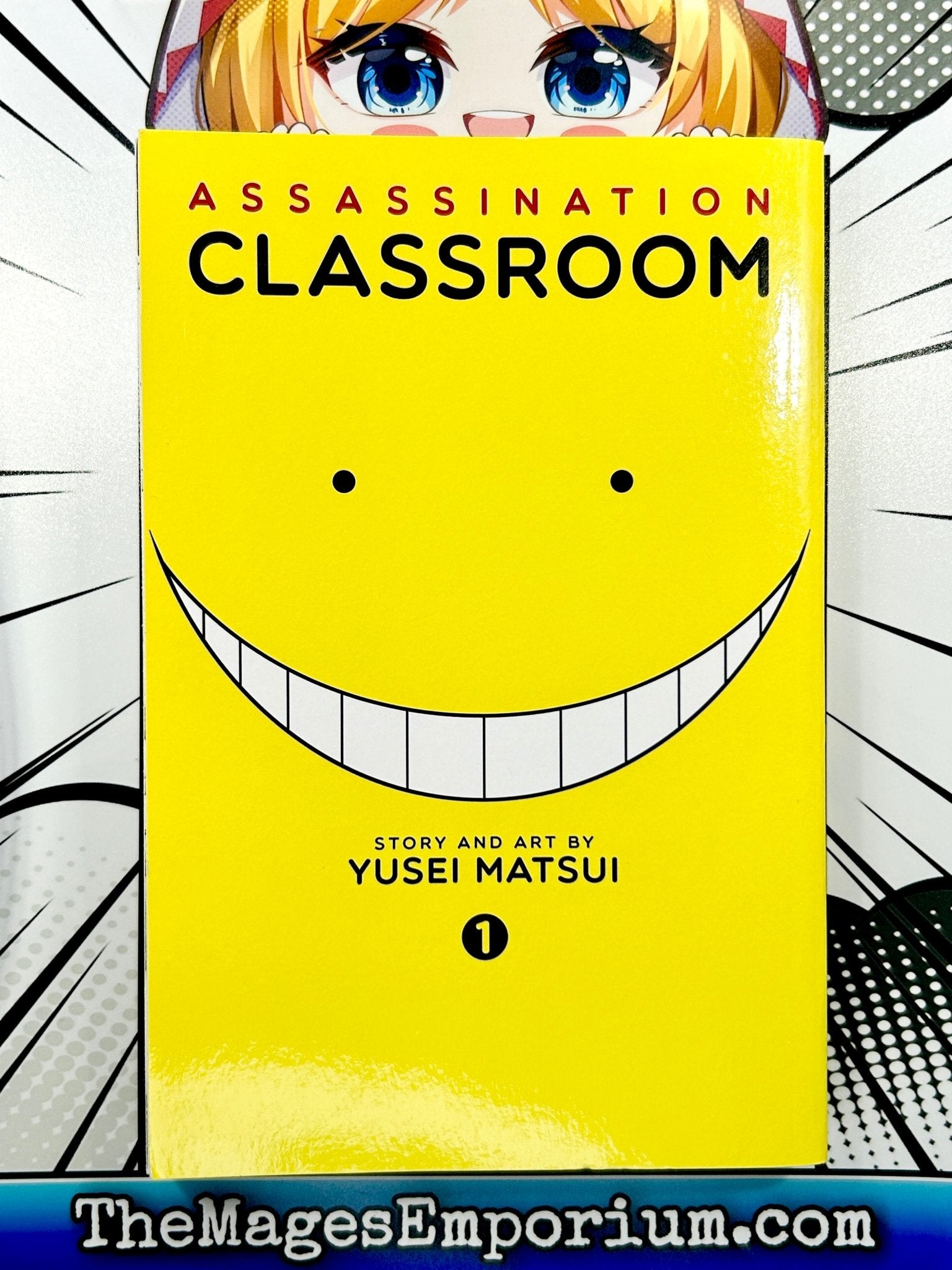 Shops Karma Akabane signed Assassination Classroom Manga Volume 1