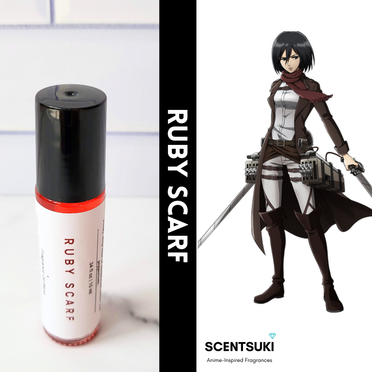Attack on Titan Anime Inspired Fragrances- Mikasa Ackerman