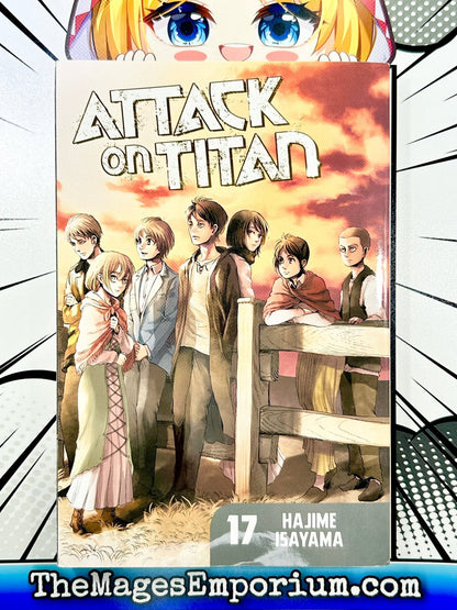 Attack on Titan Special Edition Vol 17 with Box and Sealed DVD