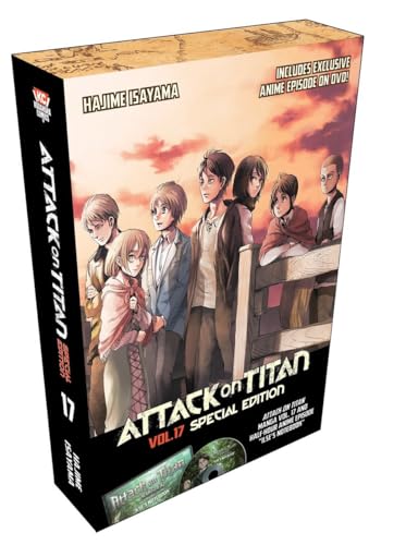 Attack on Titan Special Edition Vol 17 with Box and Sealed DVD