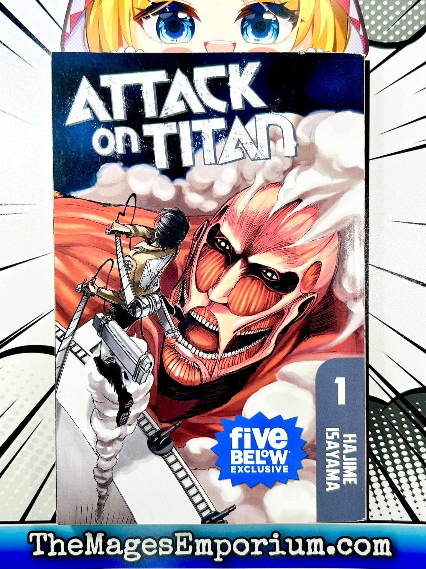 Attack on Titan Vol 1 Five Below Cover