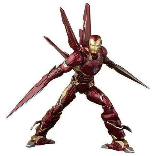 Bandai Avengers: Infinity War Iron Man Mk-50 Nano-Weapon SH Figuarts Actionfigur
