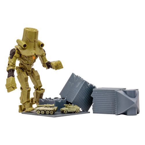 McFarlane Toys Pacific Rim Jaeger Wave 1 4-Zoll-Actionfigur mit Comicbuch – Wählen Sie eine Figur 
