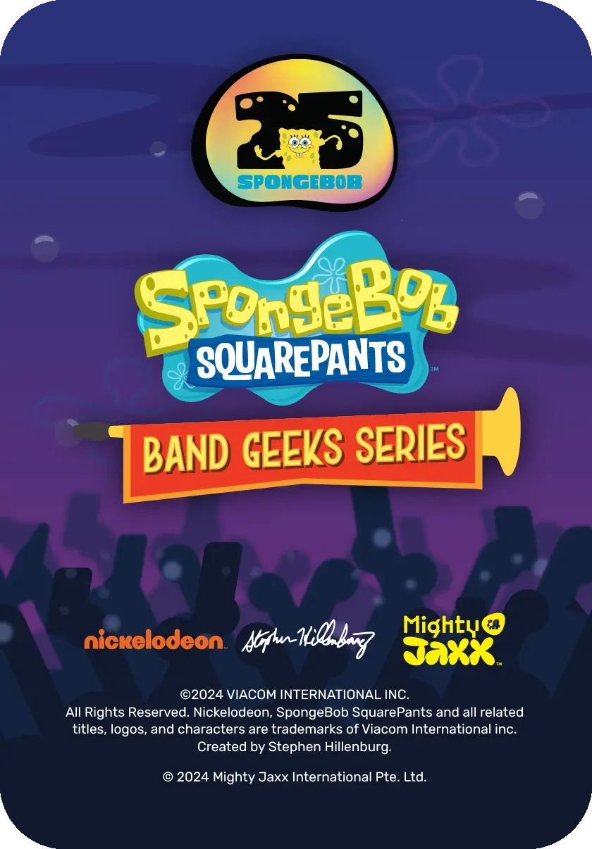 SpongeBob SquarePants: Band Geeks Series Blind Box (1 Blind Box)