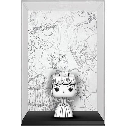 Funko Pop! #1523 Disney Sketched Cinderella Cover Art Figure with Case