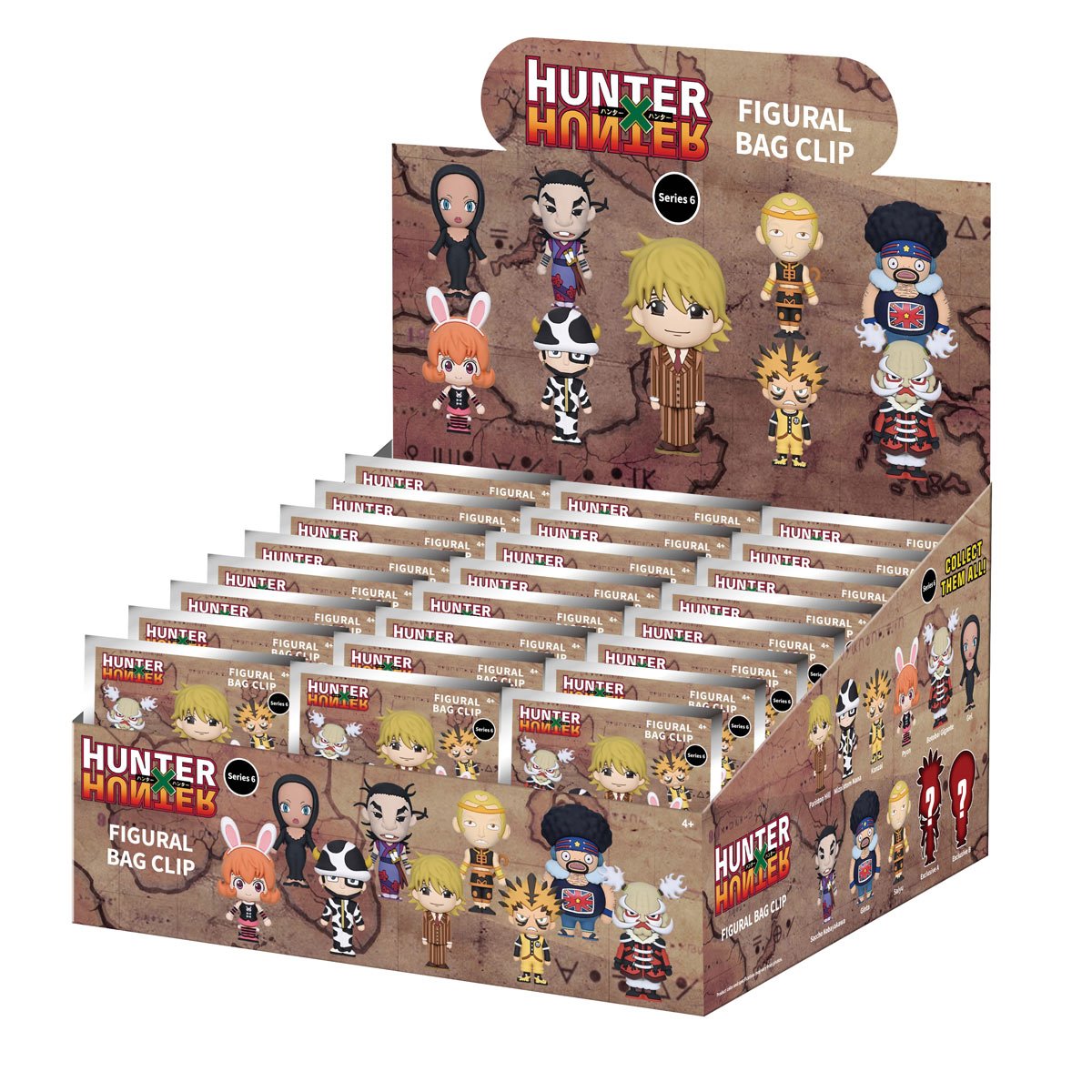 Hunter x Hunter Series 6 3D Foam Blind Bag Clip | Monogram | Anime