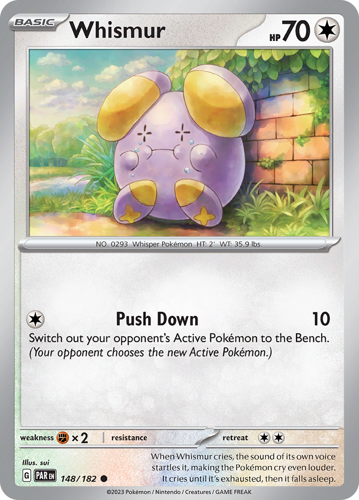 Whismur (148/182) [Scarlet & Violet: Paradox Rift]