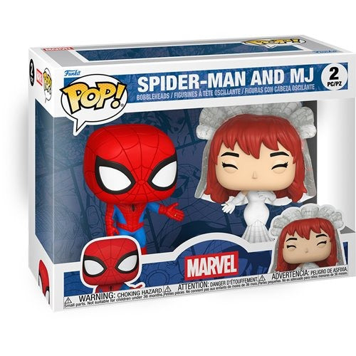 Funko Pop! Spider-Man and Mary Jane (Comic) 2-Pack Vinyl Figure