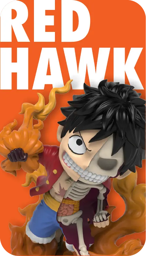 Freeny's Hidden Dissectibles: One Piece (Luffy’s Gears Edition) Blind Box (1 Blind Box)