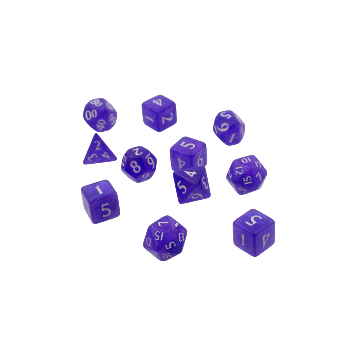 Ultra PRO: 11-Dice Set - Eclipse (Royal Purple)