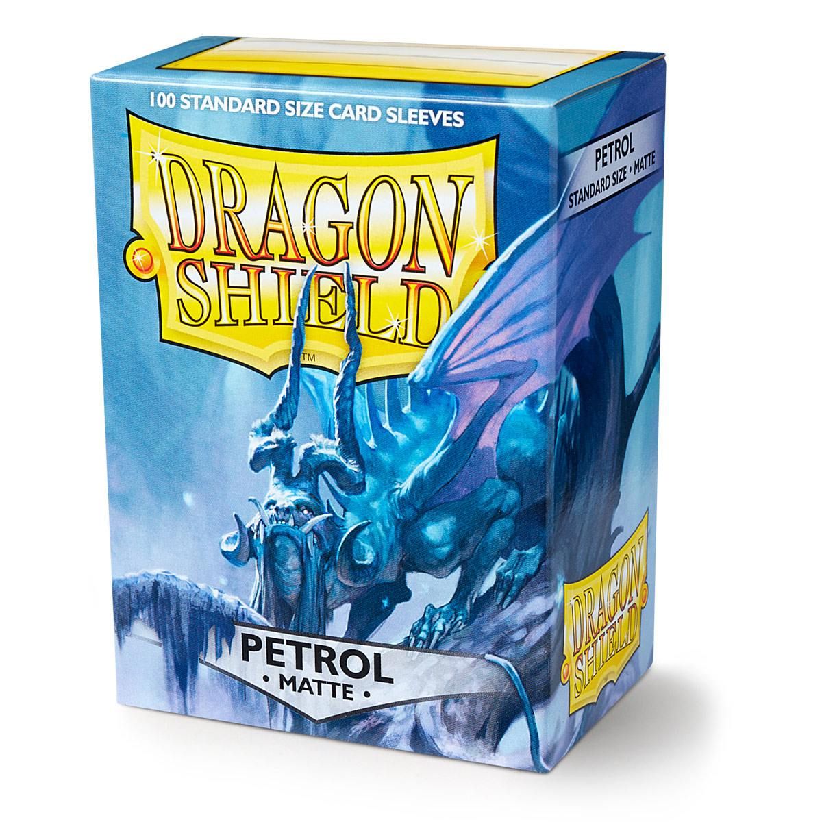 Dragon Shield: Standard 100ct Sleeves - Petrol (Matte)