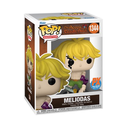 Seven Deadly Sins Meliodas Demon Mode Funko Pop! Previews Exclusive