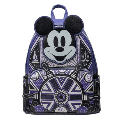 Disney 100 Art Deco Mickey Mouse Mini-Backpack - Entertainment Earth Exclusive