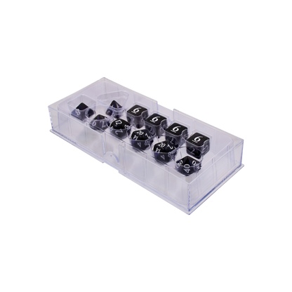 Ultra PRO: 11-Dice Set - Eclipse (Jet Black)