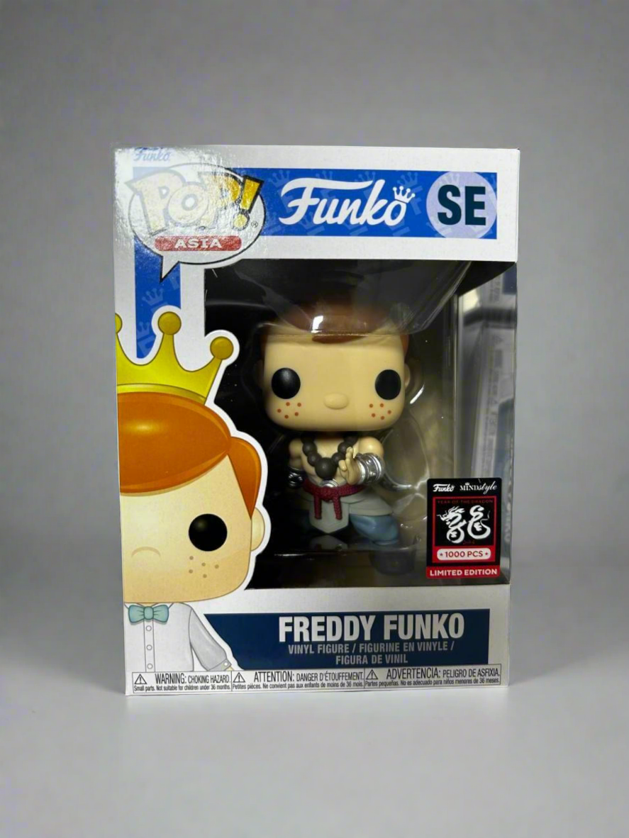 [UNRELEASED & DISCONTINUED] Pop! Asia (Chinese Stories) - LE1000 Freddy Funko as Ru Zhi Shen with Pop Armor Included