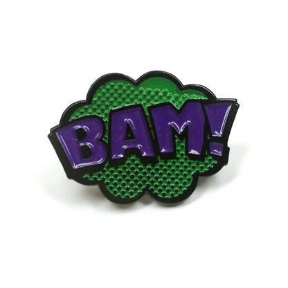 "BAM!" Pop Art Pin