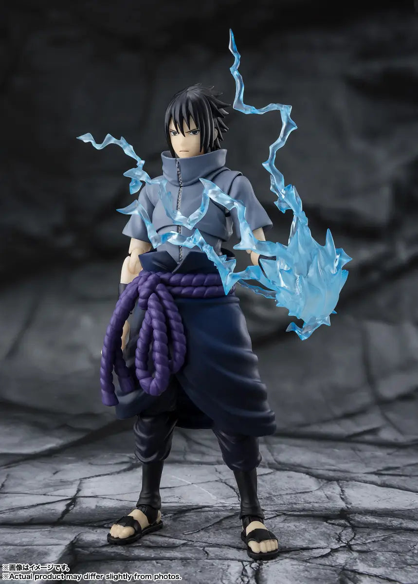 S.H.Figuarts Naruto Shippuden Sasuke Uchiha -Solitary Shinobi- Figure