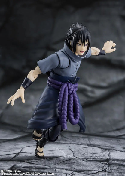 S.H.Figuarts Naruto Shippuden Sasuke Uchiha -Solitary Shinobi- Figure