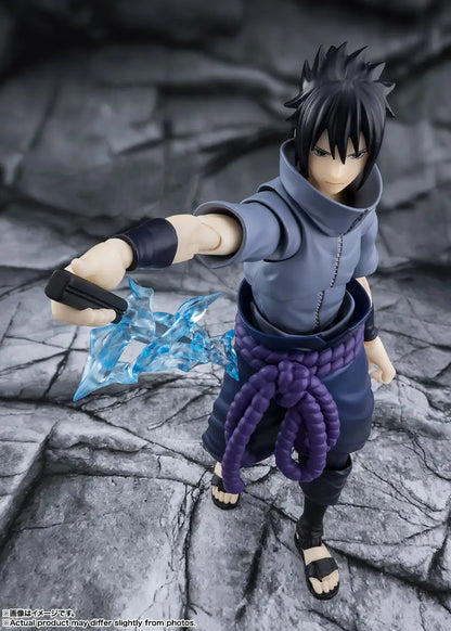 S.H.Figuarts Naruto Shippuden Sasuke Uchiha -Solitary Shinobi- Figure