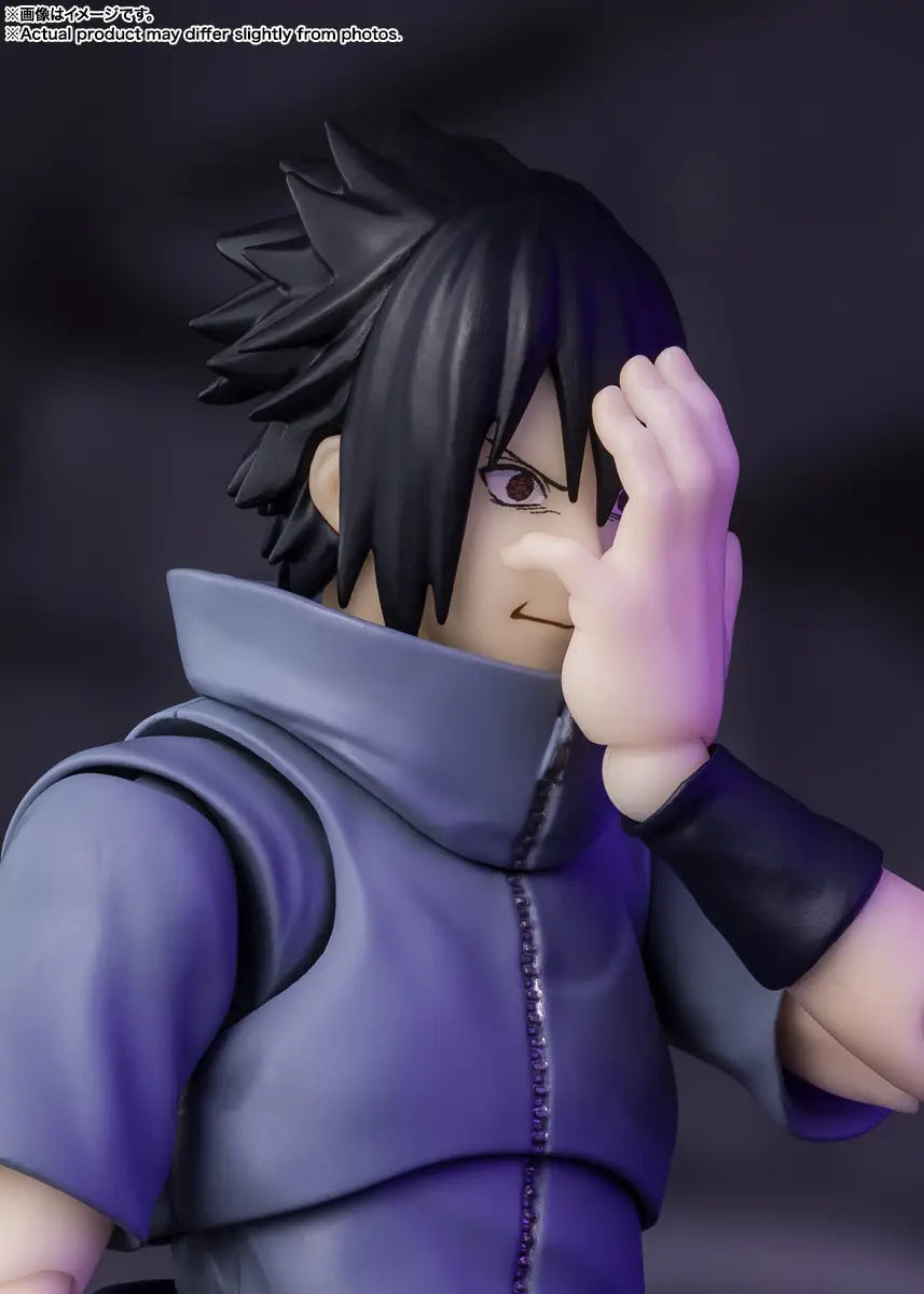 S.H.Figuarts Naruto Shippuden Sasuke Uchiha -Solitary Shinobi- Figure
