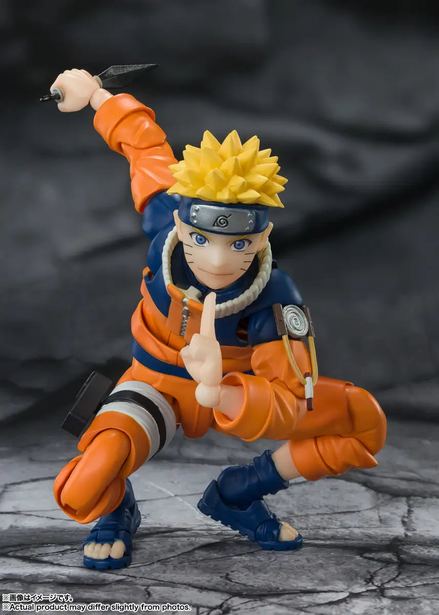 S.H.Figuarts Naruto Uzumaki -The No.1 Most Unpredictable Ninja Figure
