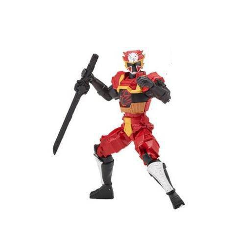 Bandai Power Rangers Super Ninja Steel 5-Inch Figure - Lion Fire Armor Red Ranger