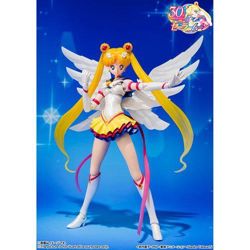 Bandai Pretty Guardian Sailor Moon Sailor Stars Eternal Sailor Moon S.H.Figuarts Action Figure