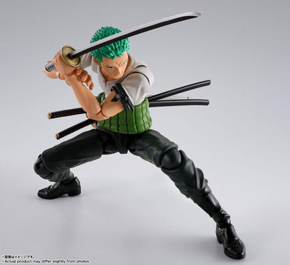 S.H. Figuarts Roronoa Zoro -Romance Dawn- Figure (One Piece)