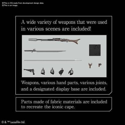 Bandai Star Wars: The Mandalorian 1:12 Scale Model Kit - Choose your Kit