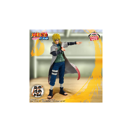 Naruto Shippuden – Minato Namikaze Ninja World Sculpting Legend Figure by Banpresto