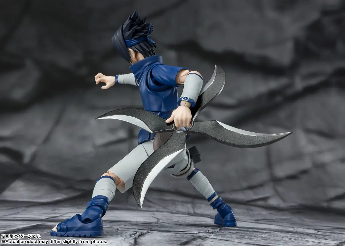 S.H.Figuarts Sasuke Uchiha -A Genius Ninja with Uchiha Blood- Figure