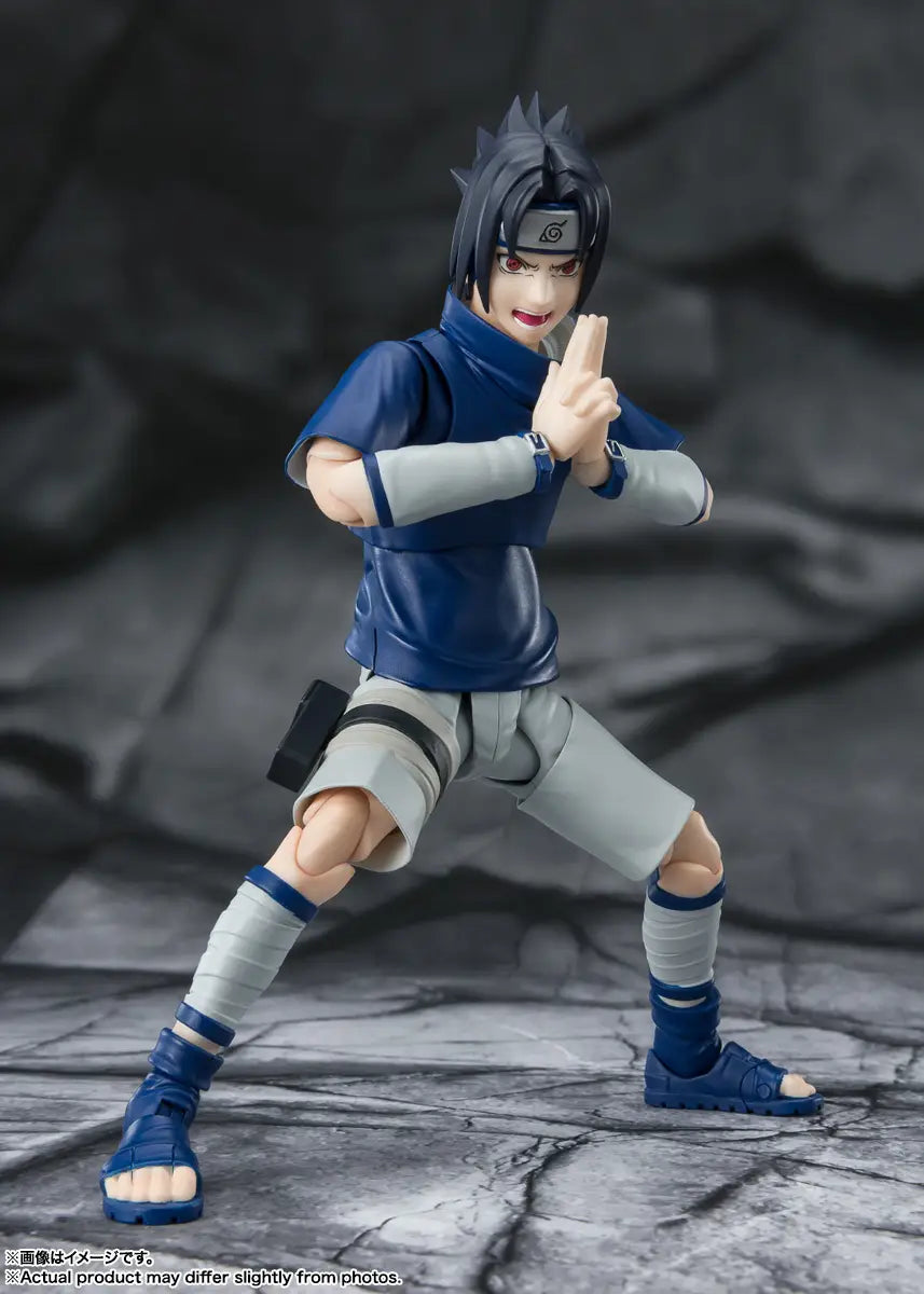S.H.Figuarts Sasuke Uchiha -A Genius Ninja with Uchiha Blood- Figure