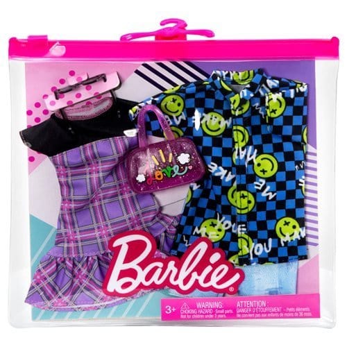 Barbie und Ken Mode-2er-Pack mit Karo- und Karomuster