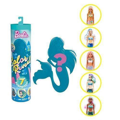 Barbie Color Reveal Mermaid Series Doll